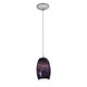 Access - 28078-1C-BS/PLS - One Light Pendant - Chianti - Brushed Steel