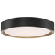 Access - 49971LEDD-MBL/ACR - LED Flush Mount - Malaga - Matte Black