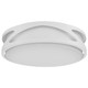 Lucia LED Flush Mount (49990LEDD-WH/ACR) Lucia LED Flush Mount (49990LEDD-WH/ACR)