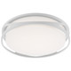 Lucia LED Flush Mount (49991LEDD-WH/ACR)