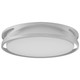 Lucia LED Flush Mount (49992LEDD-SAT/ACR)