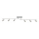 Access - 52043-BS - Six Light Semi-Flush Mount - Viper - Brushed Steel