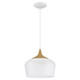 Blend LED Pendant (52057LEDDLP-WH/WGN)