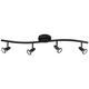 Cobra LED Wall or Ceiling Spotlight Bar (52204LEDDLP-BL)