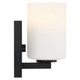 Sienna One Light Wall Sconce (62621-MBL/OPL)