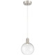 Access - 63142LEDD-BS/CLR - LED Pendant - Port Nine Burgundy - Brushed Steel