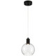 Access - 63142LEDD-MBL/SDG - LED Pendant - Port Nine Burgundy - Matte Black