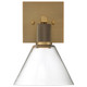 Port Nine Martini LED Wall Sconce (63143LEDD-ABB/CLR)