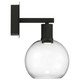Port Nine Burgundy LED Wall Sconce (63145LEDD-MBL/CLR)