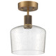 Port Nine Chardonnay LED Semi-Flush Mount (63147LEDD-ABB/SDG)