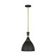 Visual Comfort Studio - EP1151MBK - One Light Pendant - Joan - Midnight Black
