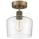 Port Nine Chardonnay LED Semi Flush Mount (63147LEDDLP-ABB/SDG)