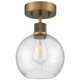 Port Nine Burgundy LED Semi Flush Mount (63148LEDDLP-ABB/SDG)
