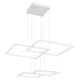 Access - 63968LEDD-WH/ACR - LED Pendant - Squared - White