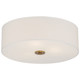 Mid Town LED Flush Mount (64063LEDDLP-BS/WH)
