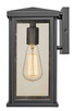 Lyons One Light Outdoor Wall Lantern (1049BK)