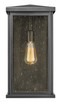 Lyons One Light Outdoor Wall Lantern (1050BK)