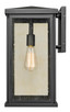 Lyons One Light Outdoor Wall Lantern (1050BK)