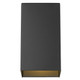 Nolan One Light Wall Sconce (1515BK)