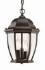 Acclaim Lighting - 5036BK - Three Light Hanging Lantern - Wexford - Matte Black