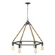 Acclaim Lighting - IN10055AGY - Six Light Chandelier - Holden - Antique Gray