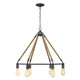 Holden Six Light Chandelier (IN10055AGY)