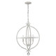 Acclaim Lighting - IN11341CW - Four Light Pendant - Callie - Country White