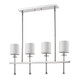 Acclaim Lighting - IN21042PN - Four Light Island Pendant - Kara - Polished Nickel