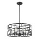 Acclaim Lighting - IN21132BK - Five Light Pendant - Amoret - Matte Black