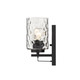 Livvy One Light Wall Sconce (IN40010BK)