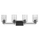 Acclaim Lighting - IN40013BK - Four Light Vanity - Livvy - Matte Black