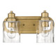Acclaim Lighting - IN40056AG - Two Light Bath Vanity - Lumley - Antique Gold