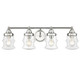 Keal Four Light Vanity (IN40074PN)