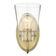 Acclaim Lighting - IN40090ATB - One Light Vanity - Bristow - Antique Brass