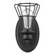 Piers One Light Wall Sconce (IN41280BK)