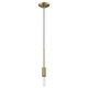 Acclaim Lighting - TP30018AB - One Light Mini Pendant - Perret - Aged Brass