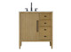 Elegant Lighting - VF29632LO - Bathroom Vanity - Blakely - Linen Oak
