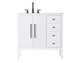 Elegant Lighting - VF29636WH - Bathroom Vanity - Blakely - White