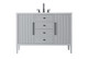 Elegant Lighting - VF29648GR - Bathroom Vanity - Blakely - Grey