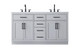 Elegant Lighting - VF29760DGR - Bathroom Vanity - Alden - Grey