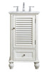 Elegant Lighting - VF30519AW - Single Bathroom Vanity - Rhodes - antique white