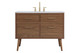 Elegant Lighting - VF41042WB - Bathroom Vanity Set - Boise - Walnut Brown
