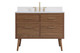 Elegant Lighting - VF41042WB-BS - Bathroom Vanity Set - Boise - Walnut Brown