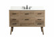 Elegant Lighting - VF41048NT-BS - Single Bathroom Vanity - Boise - natural oak