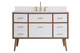 Elegant Lighting - VF41048WH-BS - Bathroom Vanity Set - Boise - White