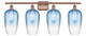 Innovations - 516-4W-AC-G484-7SB - Four Light Bath Vanity - Ballston - Antique Copper