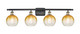 Innovations - 516-4W-BAB-G483-8AM - Four Light Bath Vanity - Ballston - Black Antique Brass