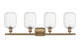 Ballston Four Light Bath Vanity (516-4W-BB-G460-7CL)