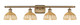 Innovations - 516-4W-BB-NBD2-75-NAT - Four Light Bath Vanity - Ballston - Brushed Brass