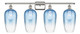 Innovations - 516-4W-PN-G484-7SB - Four Light Bath Vanity - Ballston - Polished Nickel
